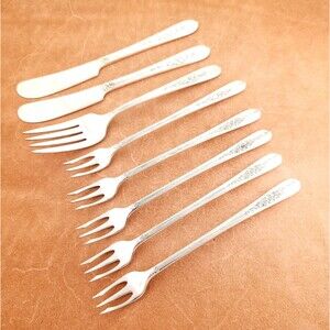 Nobility Plate VTG Silver Plated Lot of 8